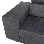 Casa si Gradina - Mobilier - Canapele si coltare - Coltare - Set canapea, gri, pe dreapta, MALAGA - Infinity.ro