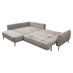 Casa si Gradina - Mobilier - Canapele si coltare - Coltare - Set canapea, gri-bej Taupe, pe stanga, MURIEL ROH - Infinity.ro