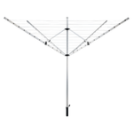 Market - Spalare si intretinere rufe - Uscatoare de rufe si accesorii - Uscator de haine de gradina, argintiu/neagra, 50 m, ROTARY NEW TYP 1 - Infinity.ro