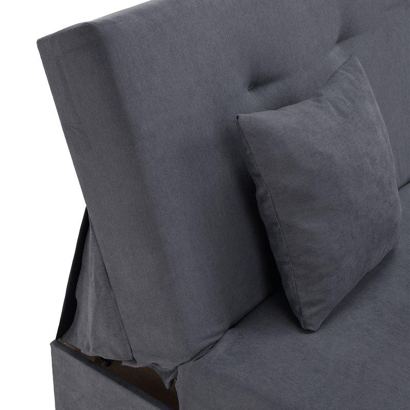 Casa si Gradina - Mobilier - Canapele si coltare - Canapele - Canapea extensibila, gri, ALADA - Infinity.ro