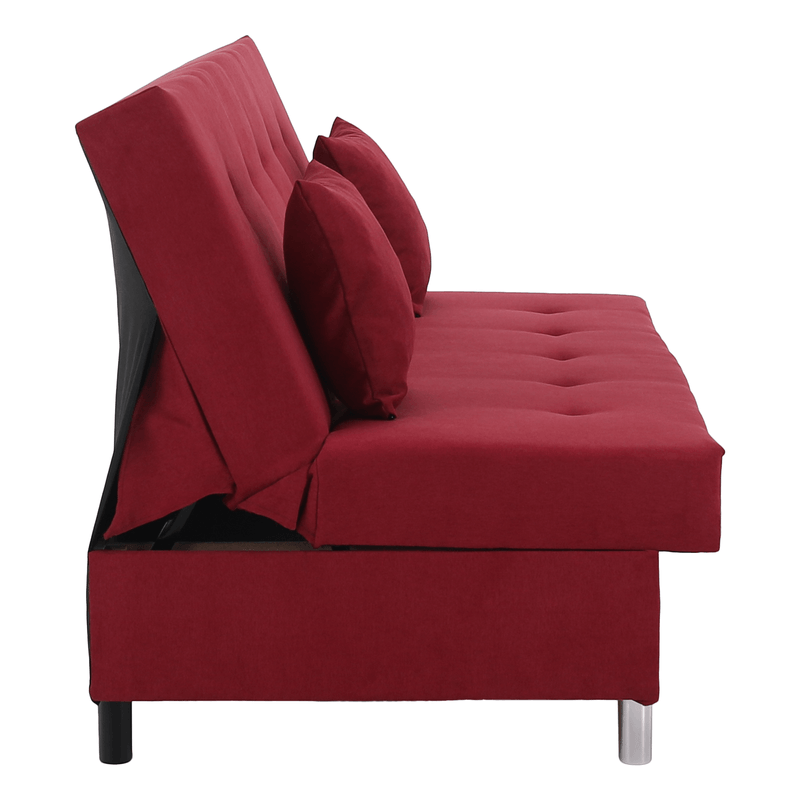 Casa si Gradina - Mobilier - Canapele si coltare - Canapele - Canapea extensibila, rosu, ALADA - Infinity.ro