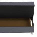 Casa si Gradina - Mobilier - Canapele si coltare - Canapele - Canapea extensibila, gri, ALADA - Infinity.ro