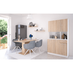 Casa si Gradina - Mobilier - Comode si corpuri - Corpuri bucatarie - Dulap de bucatarie cu sase usi, alb/stejar sonoma, PELION NEW - Infinity.ro