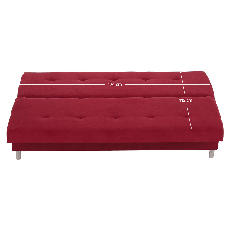 Casa si Gradina - Mobilier - Canapele si coltare - Canapele - Canapea extensibila, rosu, ALADA - Infinity.ro