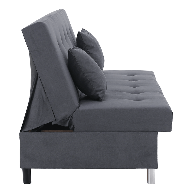 Casa si Gradina - Mobilier - Canapele si coltare - Canapele - Canapea extensibila, gri, ALADA - Infinity.ro