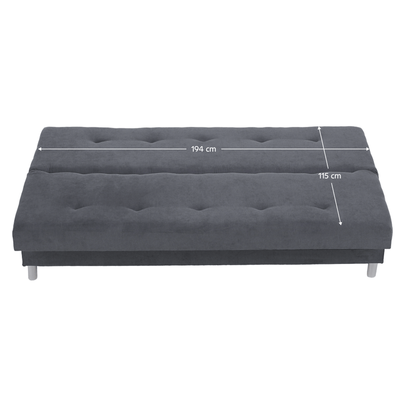 Casa si Gradina - Mobilier - Canapele si coltare - Canapele - Canapea extensibila, gri, ALADA - Infinity.ro