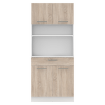 Casa si Gradina - Mobilier - Comode si corpuri - Corpuri bucatarie - Dulap de bucatarie cu patru usi, stejar alb/sonoma, DOMIS NEW - Infinity.ro