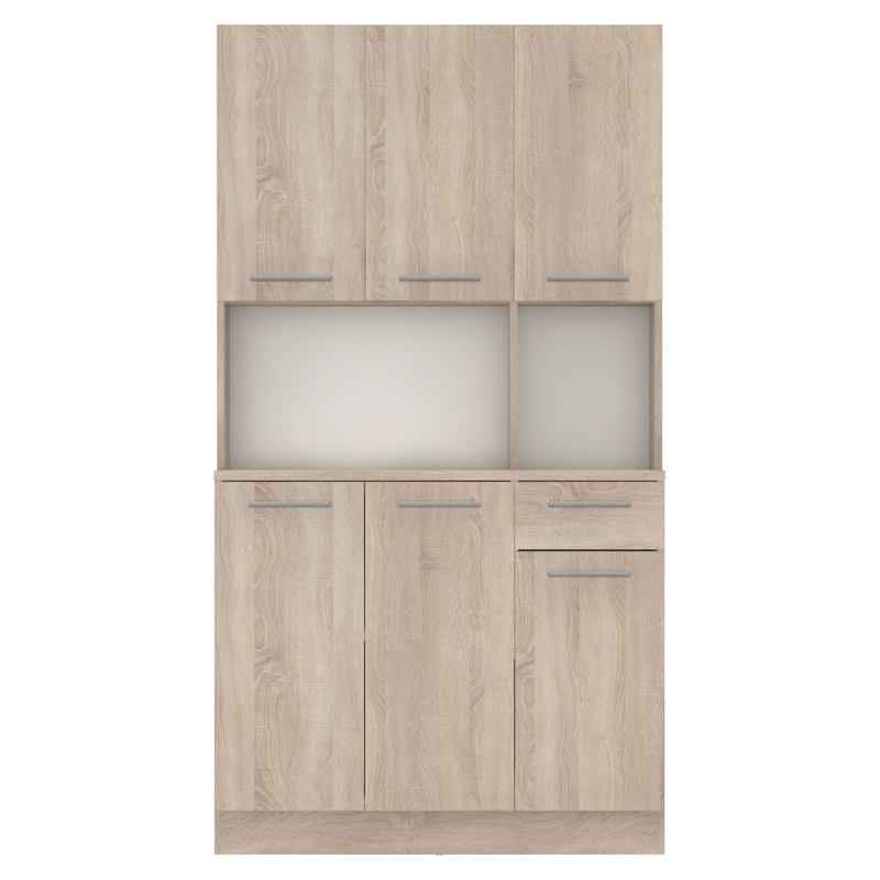 Casa si Gradina - Mobilier - Comode si corpuri - Corpuri bucatarie - Dulap de bucatarie cu sase usi, stejar sonoma, PELION NEW - Infinity.ro
