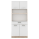 Casa si Gradina - Mobilier - Comode si corpuri - Corpuri bucatarie - Dulap de bucatarie cu patru usi, stejar sonoma/alb, DOMIS NEW - Infinity.ro