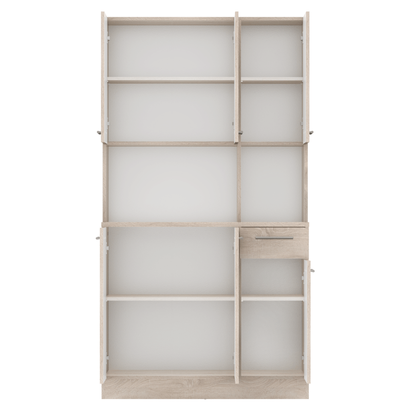 Casa si Gradina - Mobilier - Comode si corpuri - Corpuri bucatarie - Dulap de bucatarie cu sase usi, stejar sonoma, PELION NEW - Infinity.ro
