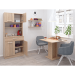 Casa si Gradina - Mobilier - Comode si corpuri - Corpuri bucatarie - Dulap de bucatarie cu patru usi, stejar sonoma, DOMIS NEW - Infinity.ro
