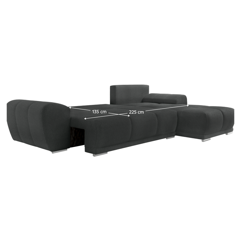 Casa si Gradina - Mobilier - Canapele si coltare - Coltare - Set canapea universala, gri inchis, KERIM ROH - Infinity.ro