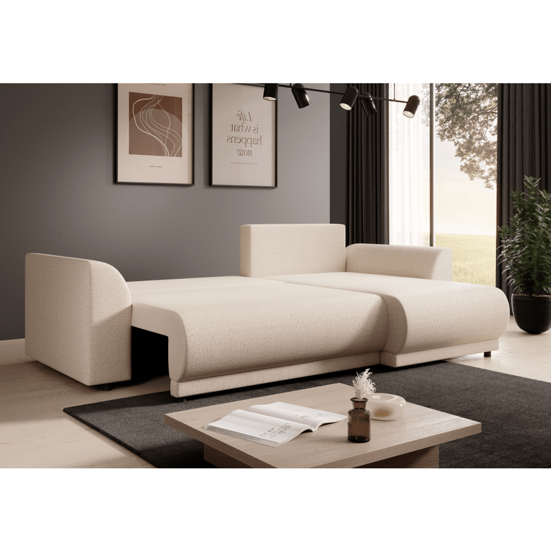 Casa si Gradina - Mobilier - Canapele si coltare - Coltare - Set de canapea universal, bej, LIMON ROH - Infinity.ro