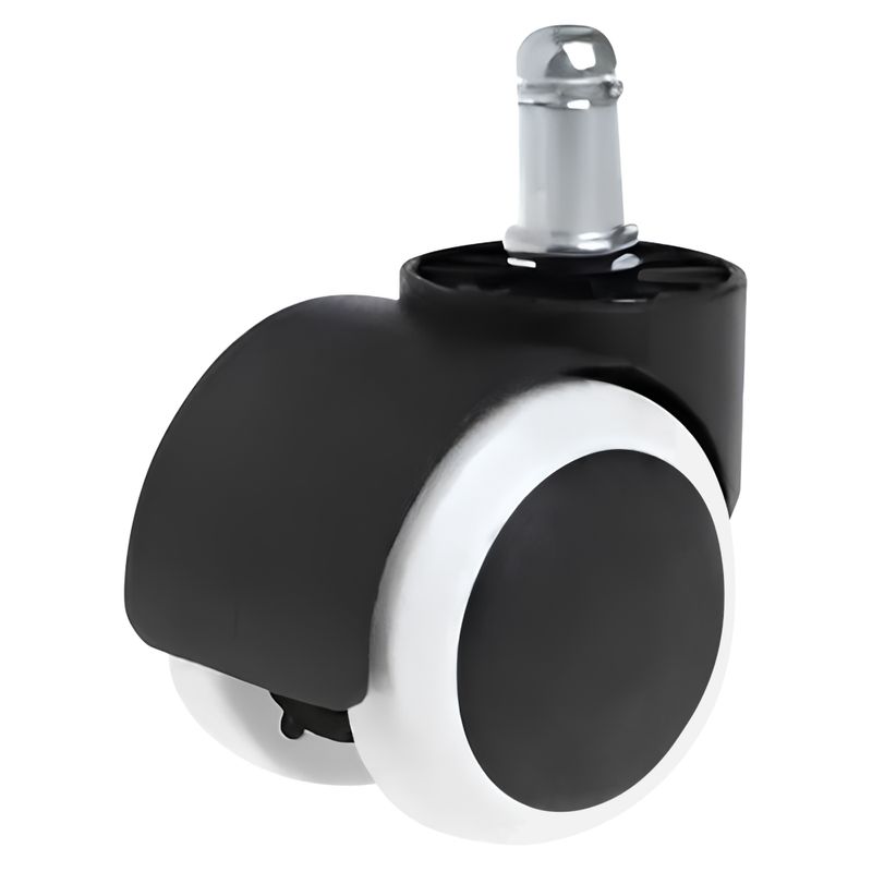 Casa si Gradina - Mobilier - Feronerie si accesorii mobila - Roata, set de 5 buc., negru/alb, KOLIESKO TYP 2 - Infinity.ro