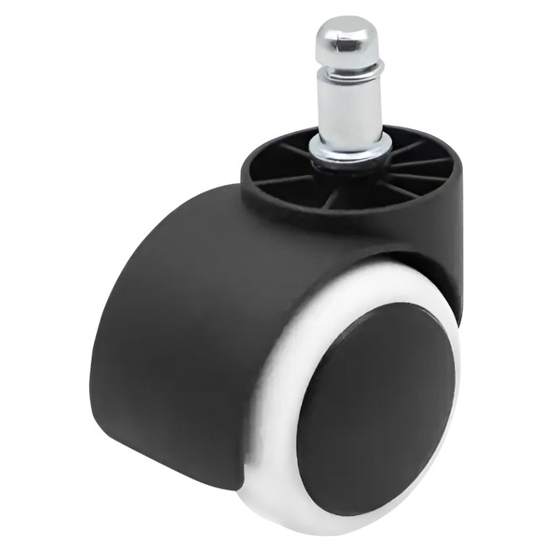 Casa si Gradina - Mobilier - Feronerie si accesorii mobila - Roata, set de 5 buc., negru/alb, KOLIESKO TYP 2 - Infinity.ro