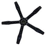 Casa si Gradina - Mobilier - Feronerie si accesorii mobila - Baza, negru/gri, raza 32 cm, BAZA TYP 7 - Infinity.ro