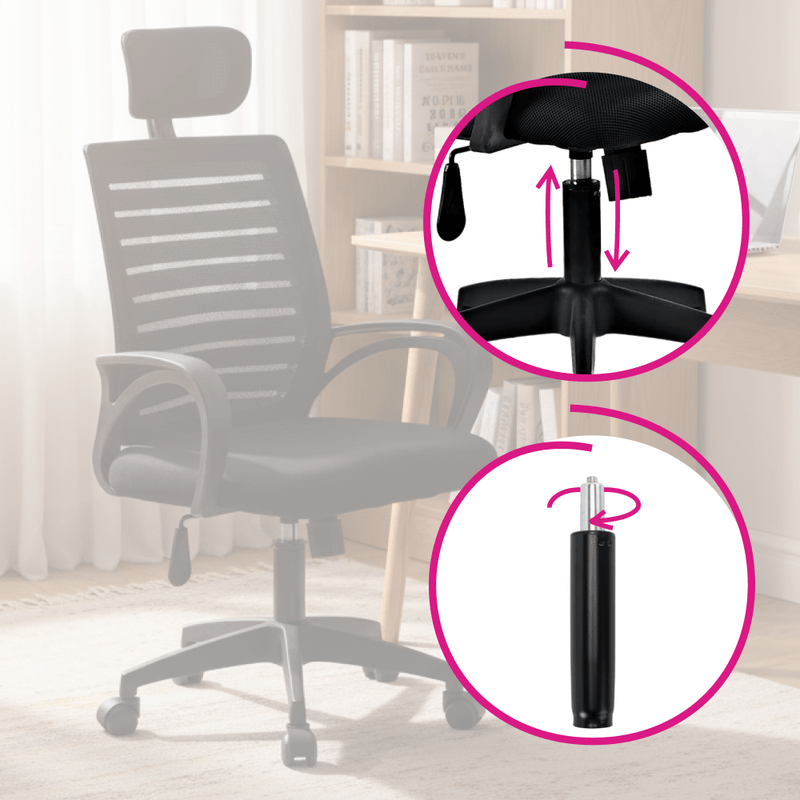 Casa si Gradina - Mobilier - Feronerie si accesorii mobila - Piston cu gaz, negru, lungime 35 cm, 150 kg, PIEST TYP 1 - Infinity.ro
