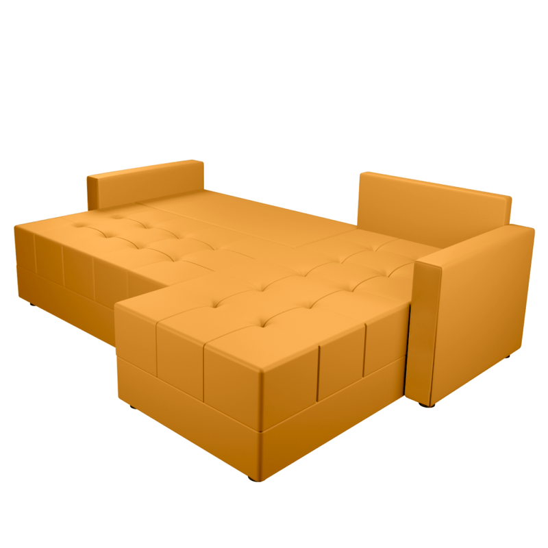 Casa si Gradina - Mobilier - Canapele si coltare - Coltare - Set canapea universala, mustar, DUAN ROH - Infinity.ro