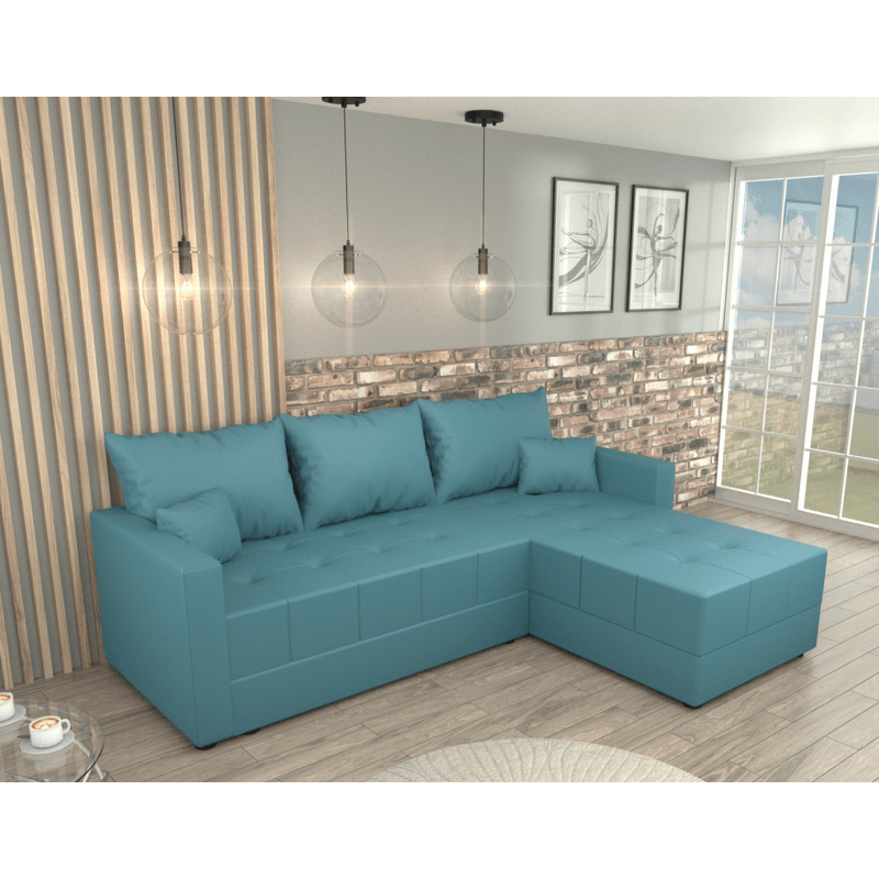 Casa si Gradina - Mobilier - Canapele si coltare - Coltare - Set canapea universala petrol, DUAN ROH - Infinity.ro