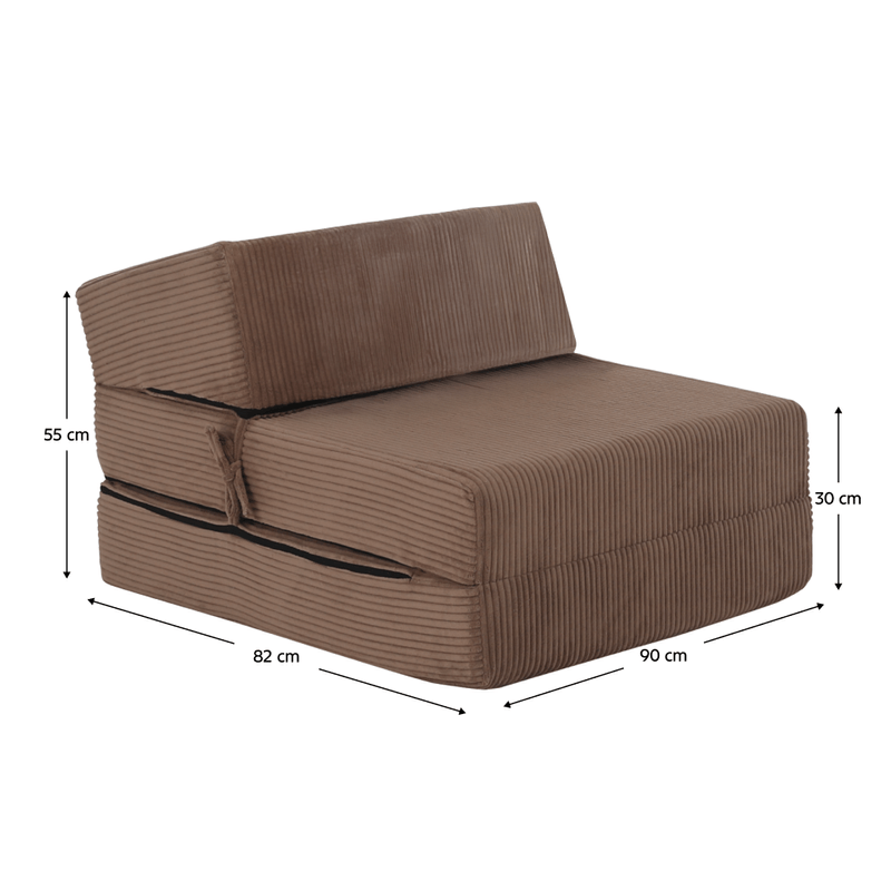 Casa si Gradina - Mobilier - Saltele si somiere - Saltele - Saltea/fotoliu extensibil, 2in1, gri deschis, MALEN - Infinity.ro