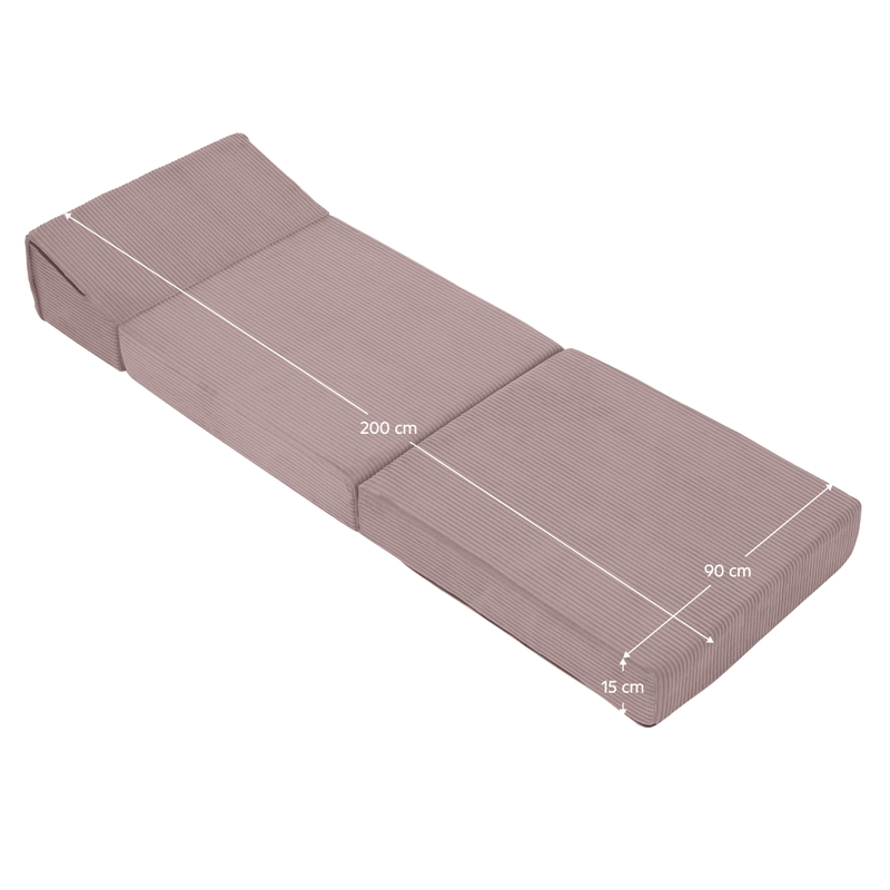 Casa si Gradina - Mobilier - Saltele si somiere - Saltele - Saltea/fotoliu extensibil, 2in1, roz, MALEN - Infinity.ro