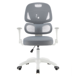 Casa si Gradina - Mobilier - Scaune si fotolii - Scaune - Scaun rotativ, gri/alb, LISTER - Infinity.ro