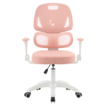 Casa si Gradina - Mobilier - Scaune si fotolii - Scaune - Scaun rotativ, roz/alb, LISTER - Infinity.ro
