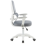 Casa si Gradina - Mobilier - Scaune si fotolii - Scaune - Scaun rotativ, gri/alb, LISTER - Infinity.ro