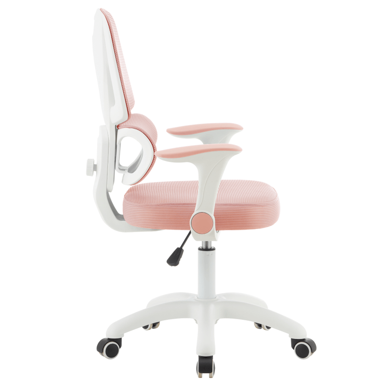 Casa si Gradina - Mobilier - Scaune si fotolii - Scaune - Scaun rotativ, roz/alb, LISTER - Infinity.ro