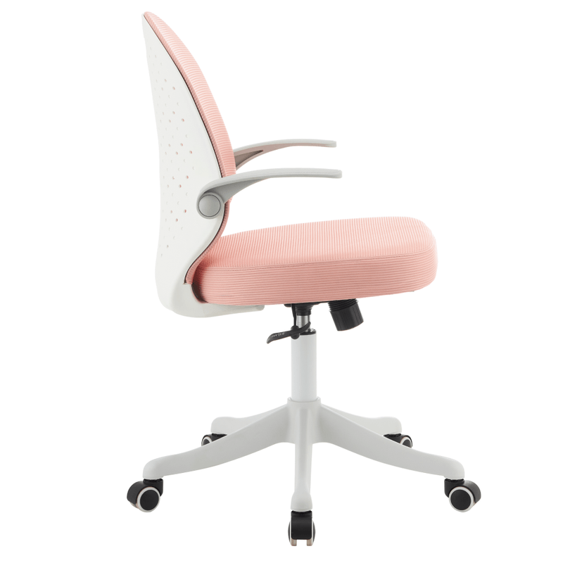 Casa si Gradina - Mobilier - Scaune si fotolii - Scaune - Scaun pivotant, roz/alb, TARIA - Infinity.ro