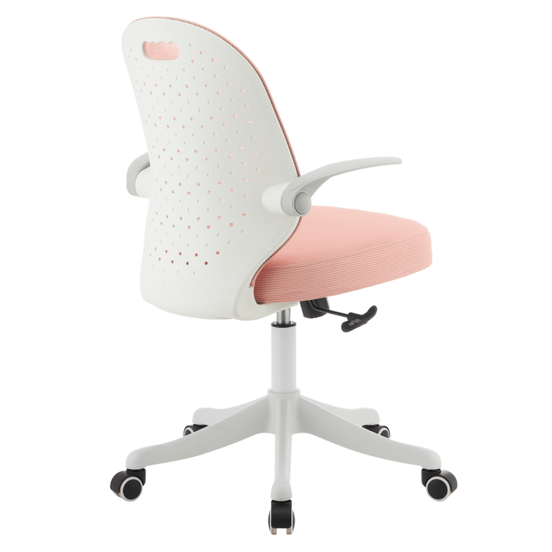 Casa si Gradina - Mobilier - Scaune si fotolii - Scaune - Scaun pivotant, roz/alb, TARIA - Infinity.ro