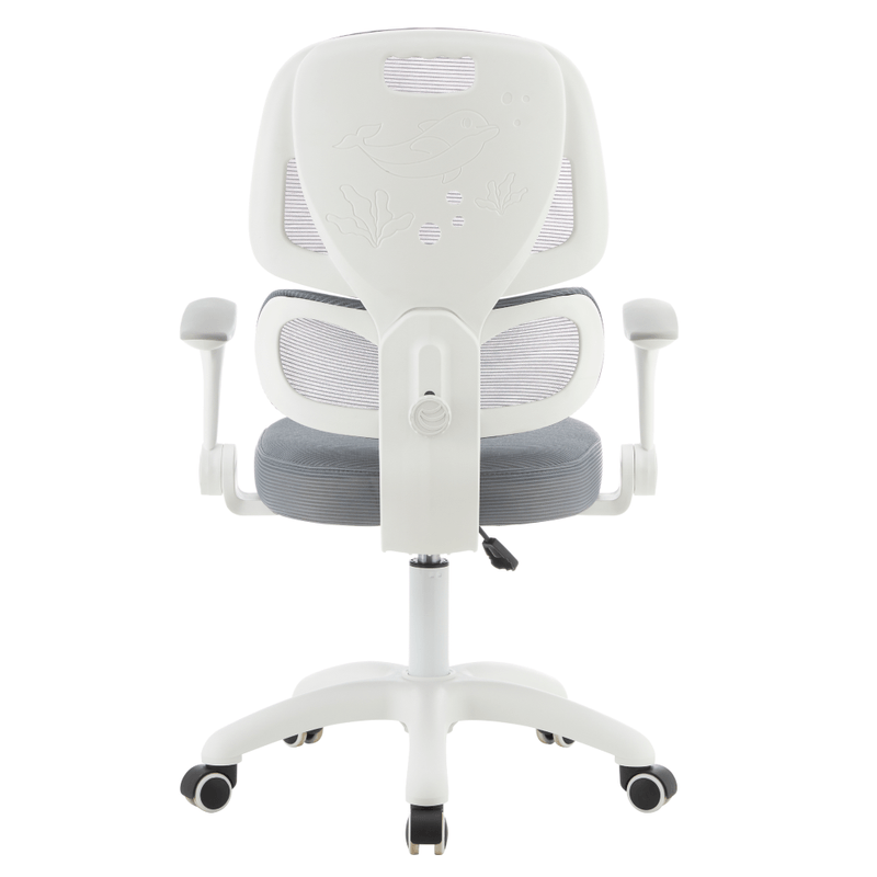 Casa si Gradina - Mobilier - Scaune si fotolii - Scaune - Scaun rotativ, gri/alb, LISTER - Infinity.ro
