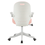 Casa si Gradina - Mobilier - Scaune si fotolii - Scaune - Scaun pivotant, roz/alb, TARIA - Infinity.ro