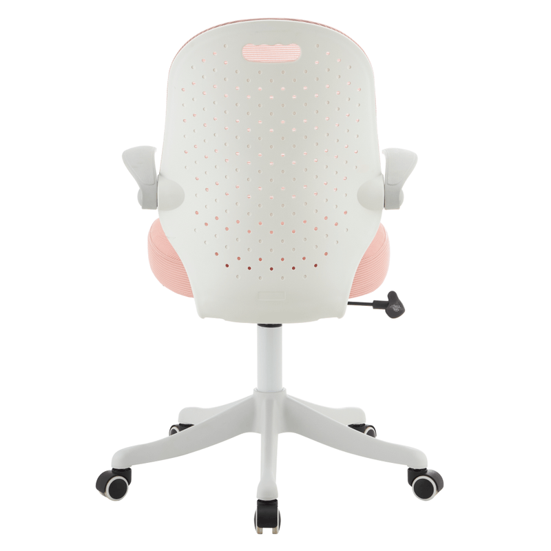 Casa si Gradina - Mobilier - Scaune si fotolii - Scaune - Scaun pivotant, roz/alb, TARIA - Infinity.ro