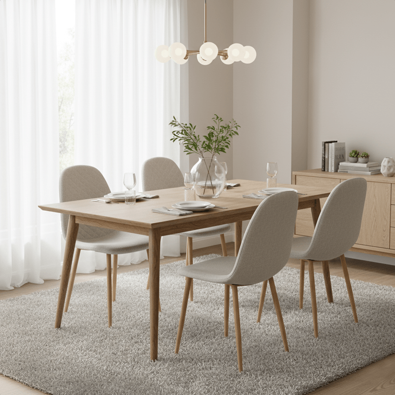 Casa si Gradina - Mobilier - Scaune si fotolii - Scaune - Scaun, crema/fag, LEGA 2 NEW - Infinity.ro