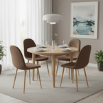 Casa si Gradina - Mobilier - Scaune si fotolii - Scaune - Scaun, maro inchis/fag, LEGA 2 NEW - Infinity.ro
