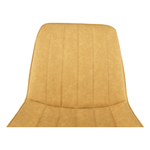 Casa si Gradina - Mobilier - Scaune si fotolii - Scaune - Scaun, piele ecologica galben/negru, HAZAL - Infinity.ro