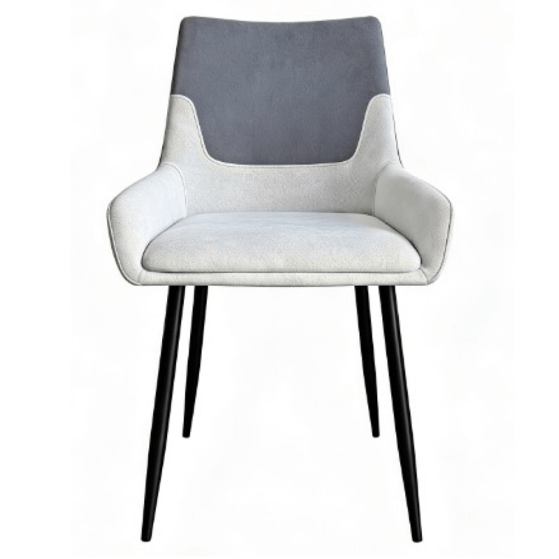 Casa si Gradina - Mobilier - Scaune si fotolii - Scaune - Scaun de sufragerie, gri inchis/gri deschis/negru, ADRINA - Infinity.ro
