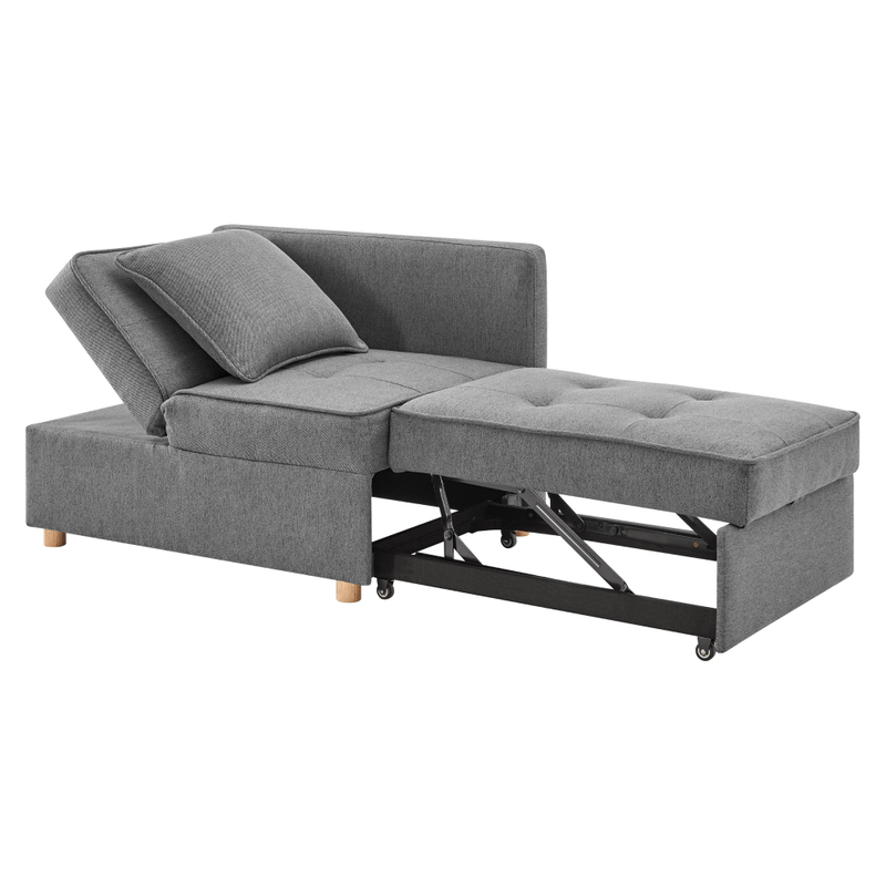 Casa si Gradina - Mobilier - Canapele si coltare - Canapele - Canapea extensibila, gri, OSVALDO - Infinity.ro