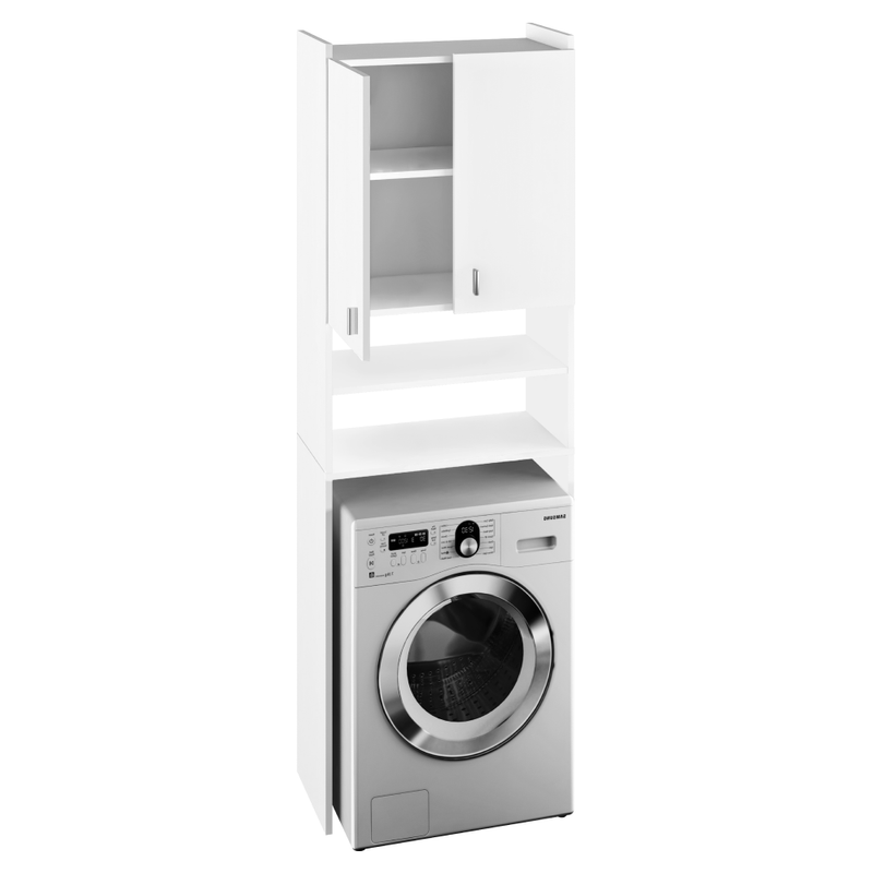 Casa si Gradina - Mobilier - Mobilier baie - Corpuri baie - Dulap deasupra masinii de spalat, alb, NATALI NEW - Infinity.ro