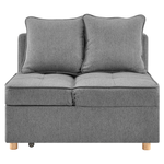 Casa si Gradina - Mobilier - Canapele si coltare - Canapele - Canapea extensibila, gri, OSVALDO - Infinity.ro