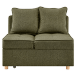 Casa si Gradina - Mobilier - Canapele si coltare - Canapele - Canapea extensibila, verde, OSVALDO - Infinity.ro