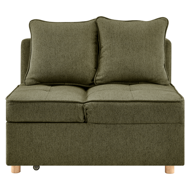 Casa si Gradina - Mobilier - Canapele si coltare - Canapele - Canapea extensibila, verde, OSVALDO - Infinity.ro