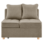 Casa si Gradina - Mobilier - Canapele si coltare - Canapele - Canapea extensibila, bej-maro, OSVALDO - Infinity.ro