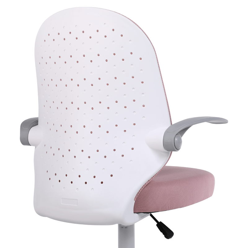 Casa si Gradina - Mobilier - Scaune si fotolii - Scaune - Fotoliu de birou, roz/alb, PASTURA - Infinity.ro