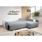 Casa si Gradina - Mobilier - Canapele si coltare - Coltare - Set canapea universala, tesatura gri deschis, LONGA ROH - Infinity.ro