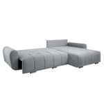 Casa si Gradina - Mobilier - Canapele si coltare - Coltare - Set canapea universala, tesatura gri deschis, LONGA ROH - Infinity.ro