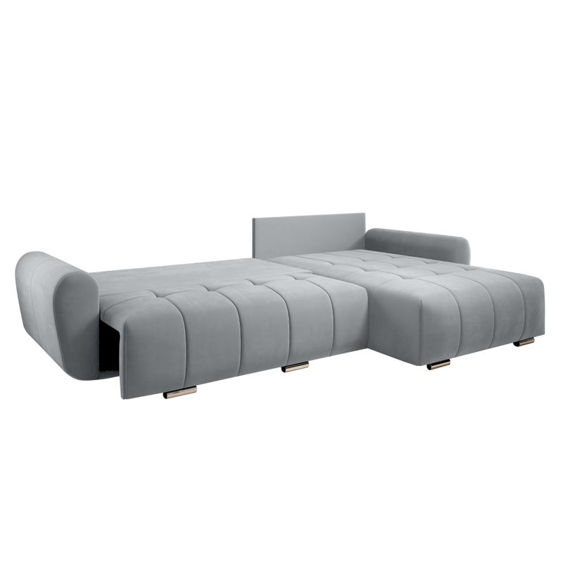 Casa si Gradina - Mobilier - Canapele si coltare - Coltare - Set canapea universala, tesatura gri deschis, LONGA ROH - Infinity.ro