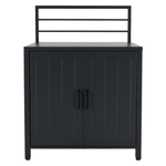 Casa si Gradina - Gradina si terasa - Mobilier exterior - Dulapuri si lazi depozitare exterior - Dulap de bucatarie pentru gradina, otel, gri, TANITA TYP 4 - Infinity.ro