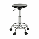 Casa si Gradina - Mobilier - Scaune si fotolii - Tabureti - Scaun, negru/crom, MABEL 4 NEW - Infinity.ro